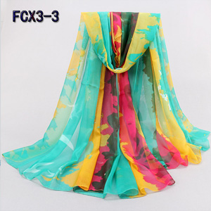 Wholesale star colorful women beach scarves for promotion