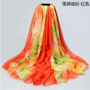 Wholesale rose feather beach scarves