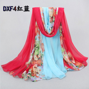 Wholesale sunflower women beach scarves