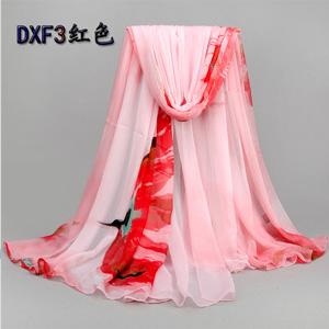 Wholesale pink women beach scarves for promotion
