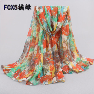 Wholesale China silk beach scarves