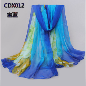 Wholesale chiffon peony beach scarves