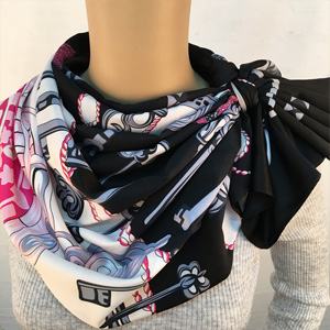 Wholesale Germany spring silk scarves