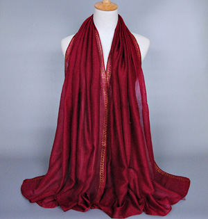 Muslim silk scarf wholesale
