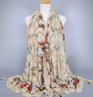 Chain scarf pattern