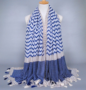 Satin silk plaid scarf