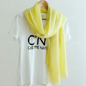 Korea women cotton scarves for promotion