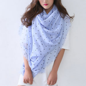 Germany dandelion pattern women cotton scarves