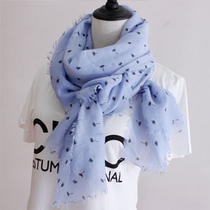 Germany dandelion pattern women cotton scarves