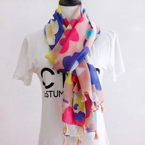 Spring Wholesale women cotton scarves