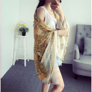 sea beach scarves for promotion