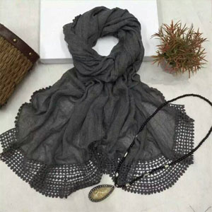 Muslim women cotton scarves