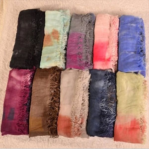 Wholesale 100% cotton scarf