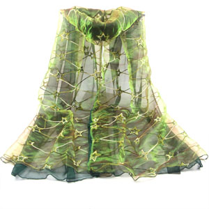Silk dancing women scarves