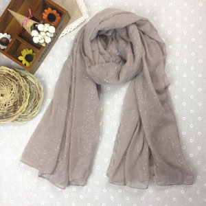 Korea women cotton scarves for promotion