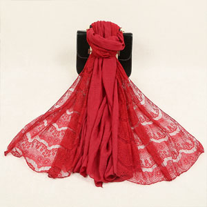 Korea cute women 100% cotton scarves