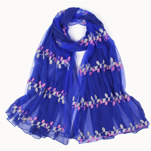 Italy manual Wholesale women 100% pure silk scarves