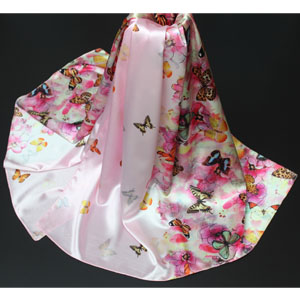 Beautiful silk 100% women scarves
