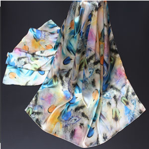 Italy Fashion wholesale silk women scarves