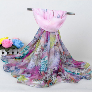 China summer peony wholesale women scarves