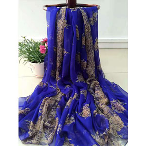 Arab wholesale women chiffon scarves
