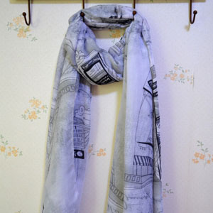 China 100% cotton wholesale women scarves