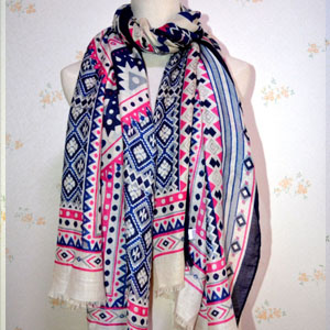 China 100% cotton Wholesale women scarves