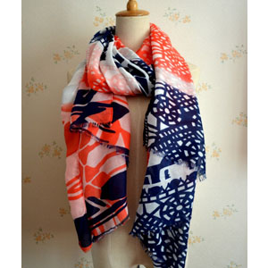 Wholesale 100% cotton scarf