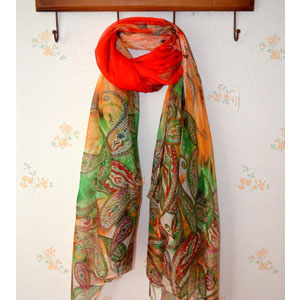 China fashion wholesale women cotton scarves