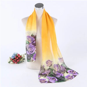 Summer beach sunscreen scarves