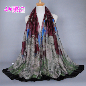 viscose women Muslim scarves