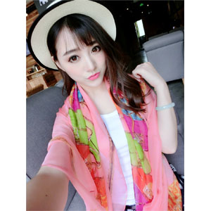 France women silk scarves
