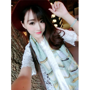 women silk Italy scarves