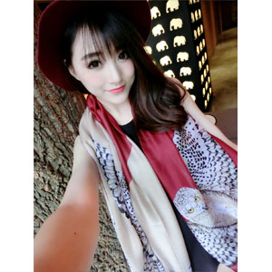 Iran silk women scarves