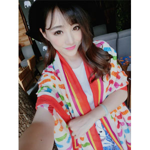 Spain 100% silk women scarves