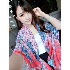 France 100% silk women scarves