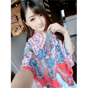 France 100% silk women scarves