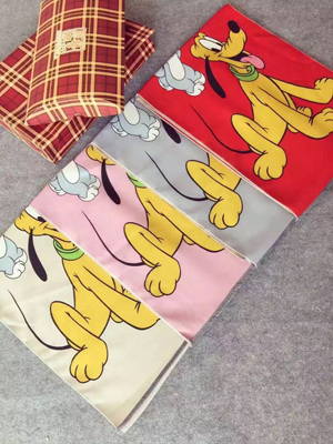 Digital printing imitation cashmere tang ducklings pattern children scarf wholesale