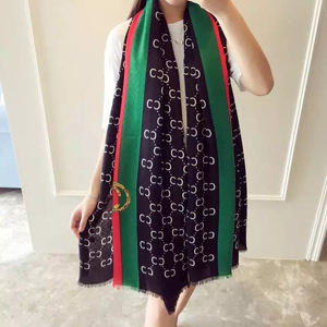 Female plain pattern cotton long scarf wholesale