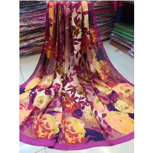 Spain 100% silk women scarves