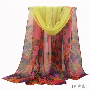 Europe women chiffon scarves