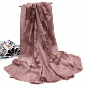 Rose cut flower scarf female shawl emulation silk scarves Wholesale