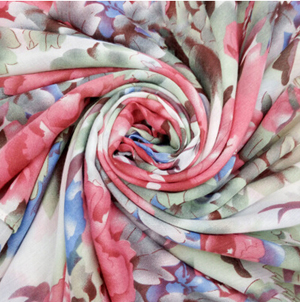 Prosperous printing scarf female satin printed scarf