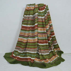 Female geometric stripe color scarf wholesale