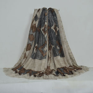 Female diamond tassel scarf wholesale