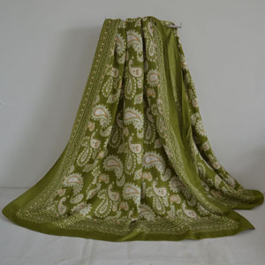 Female cashew design scarf wholesale