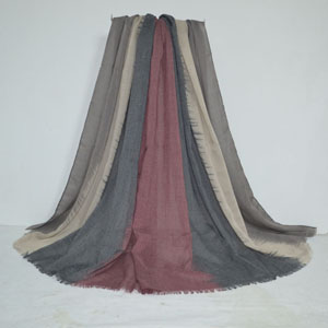 Female chromatic stripe  scarf wholesale