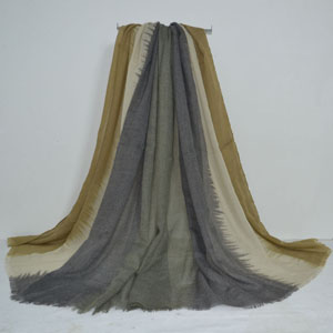 Female chromatic stripe  scarf wholesale