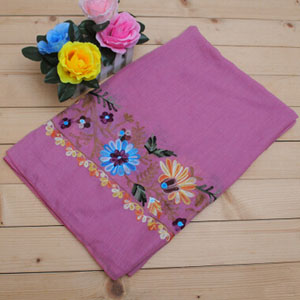 Pure color national wind restoring ancient ways  long scarf wholesale