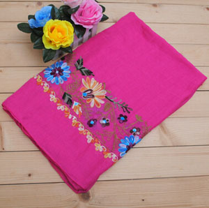 Pure color national wind restoring ancient ways  long scarf wholesale